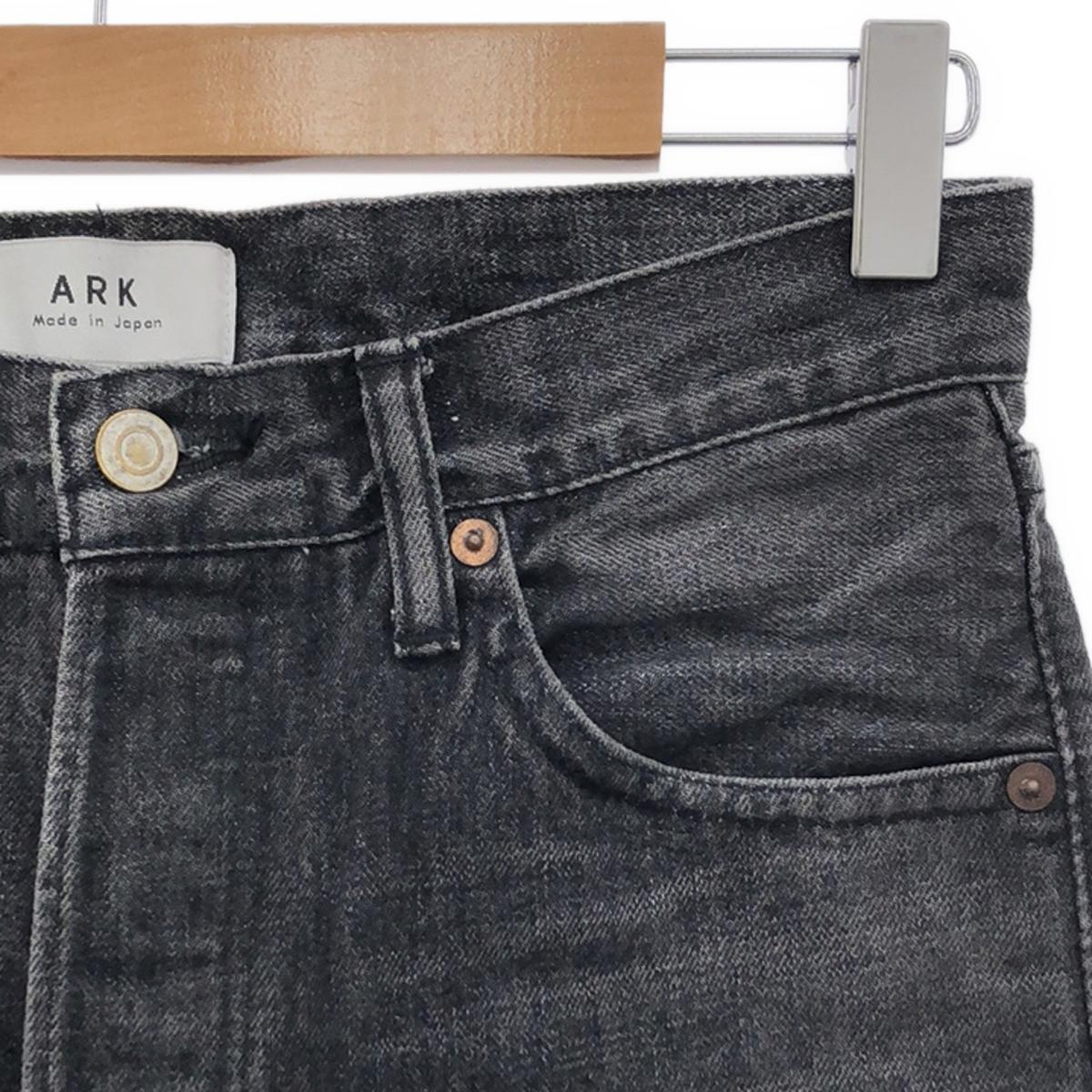 ARK / Ark | MADISON / A04-1 / Black GarmentWash Regular / Selvedge Black Denim Pants | 30 | Men's