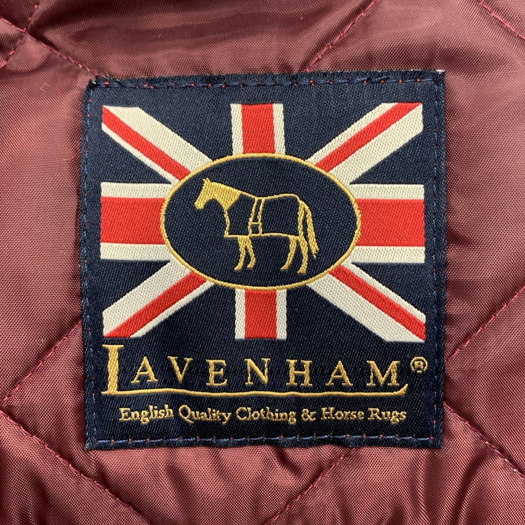 LAVENHAM | 羊毛絎縫連帽大衣 | S碼 | 紅色 | 女款