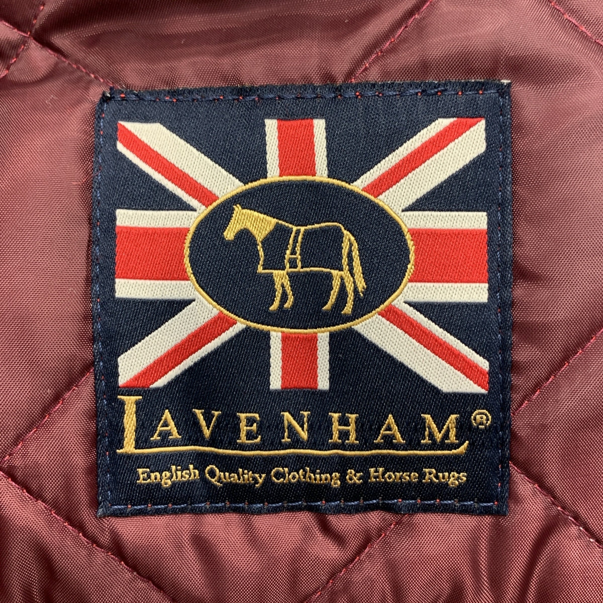 LAVENHAM | 羊毛絎縫連帽大衣 | S碼 | 紅色 | 女款