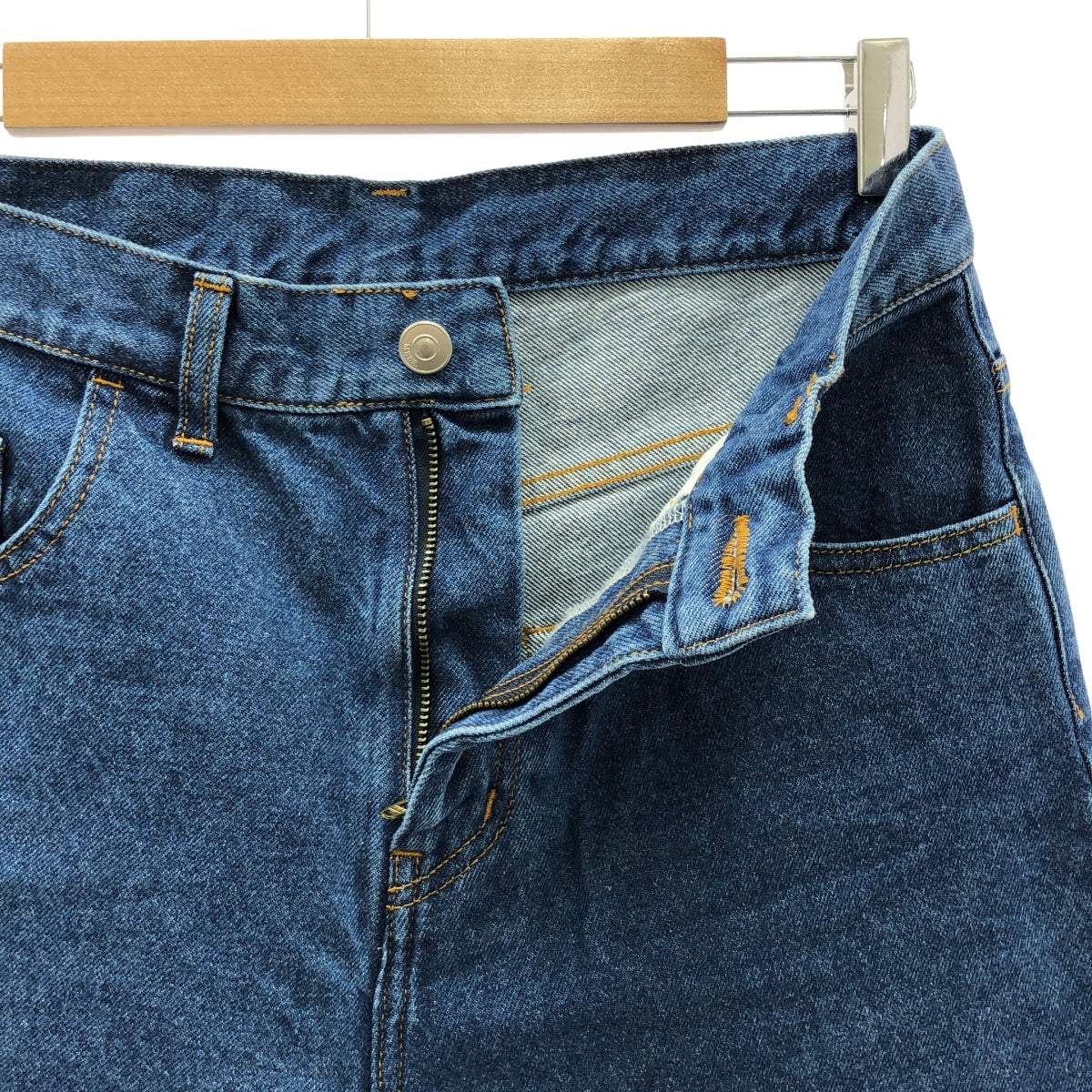 MEER. / メーア | 2024AW | STRAIGHT SOFT WIDE DENIM ワイド デニムパンツ | M | インディゴ | レディース