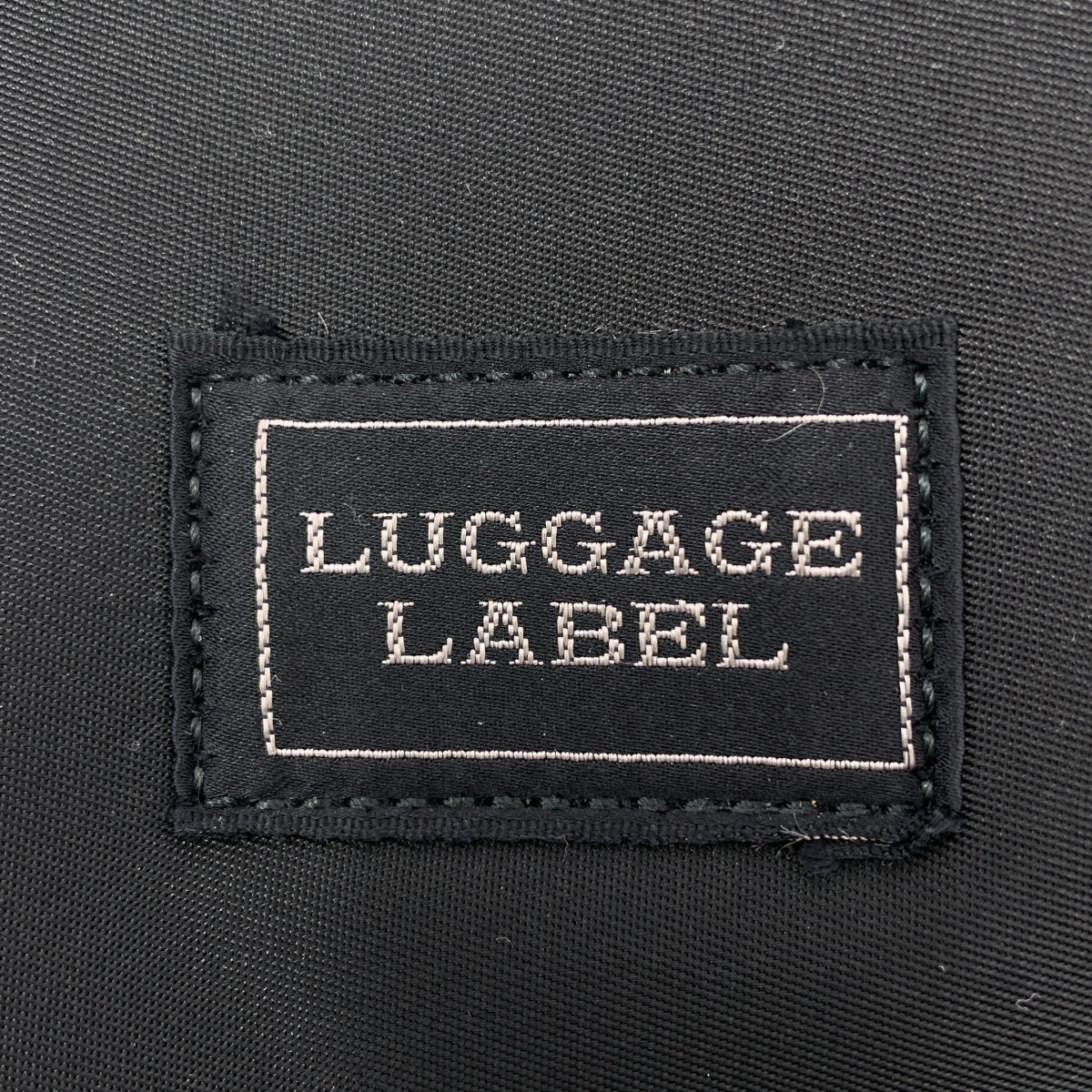 LUGGAGE LABEL / ラゲッジレーベル | 折り畳み スーツケース キャリーバッグ | ブラック