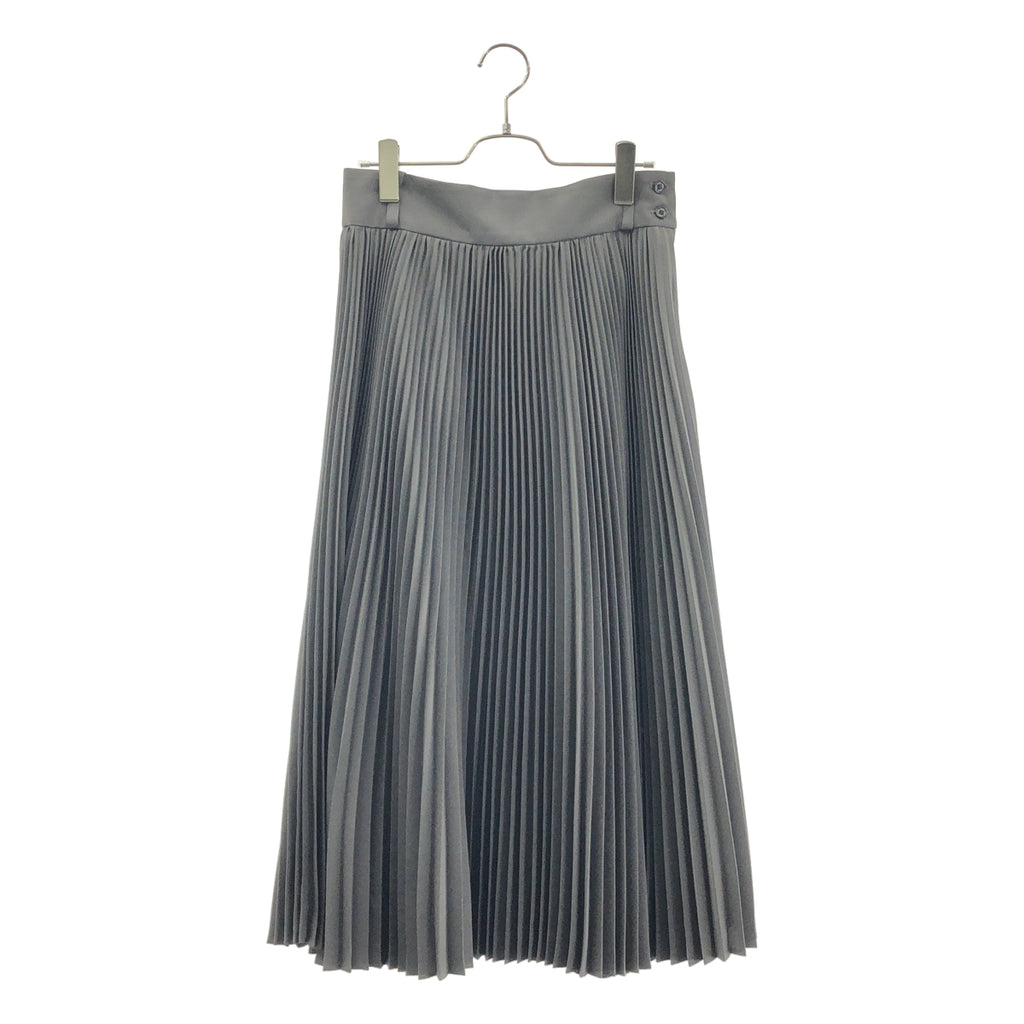 HYKE / 하이크 | PLEATED SKIRT 주름 롱 스커트 | 2 |