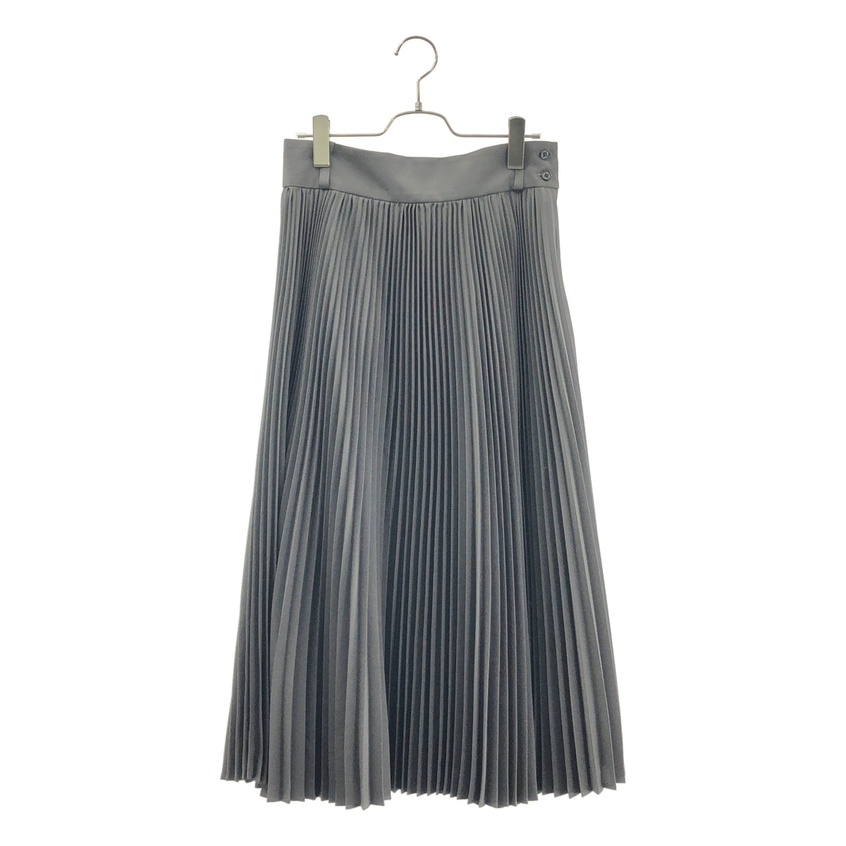HYKE / 하이크 | PLEATED SKIRT 주름 롱 스커트 | 2 |