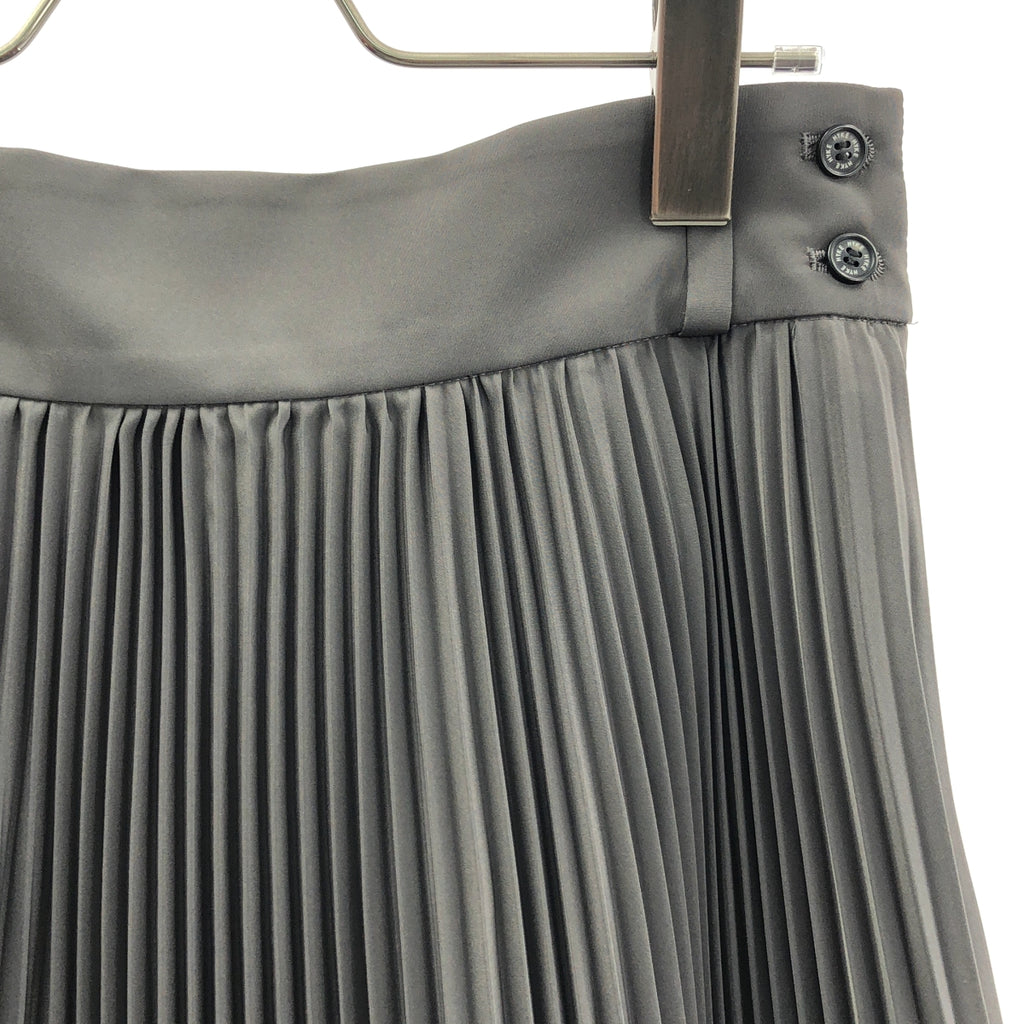 HYKE / 하이크 | PLEATED SKIRT 주름 롱 스커트 | 2 |