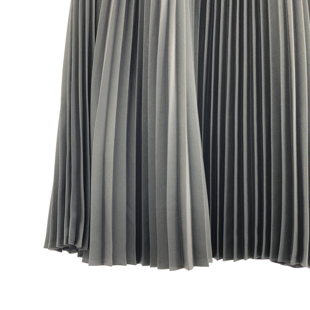HYKE / 하이크 | PLEATED SKIRT 주름 롱 스커트 | 2 |