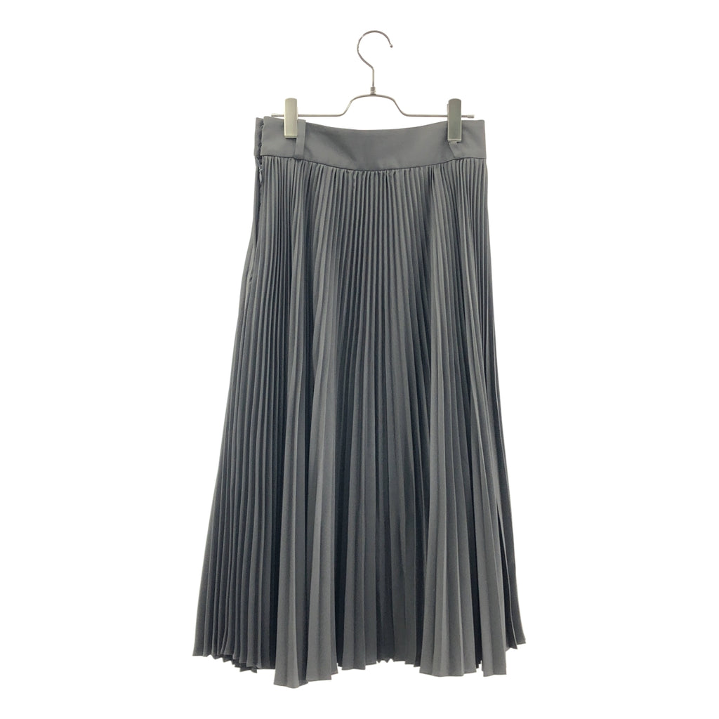 HYKE / 하이크 | PLEATED SKIRT 주름 롱 스커트 | 2 |
