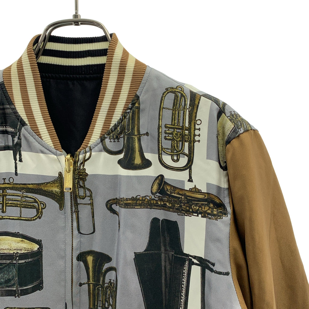 UNDER COVER / 언더커버 | 2017SS | PORTRAIT IN JAZZ / 실크 프린트 리버시블 재킷 | 1 |