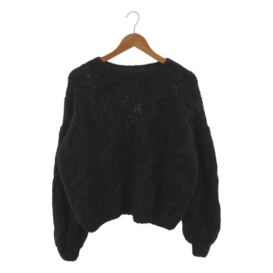 MIRSTORES / 미어 스토어 | ONION SWEATER / 양파 케이블 니트 풀오버 | XS | 여성