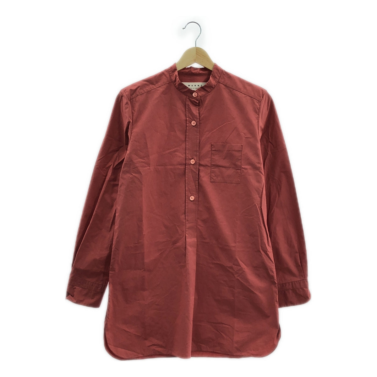 MARNI | 棉質立領套頭衫 | 40 | 紅色 | 女款