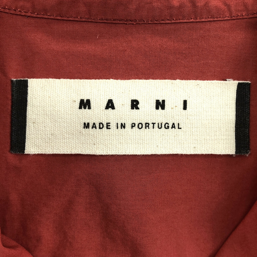 MARNI | 棉質立領套頭衫 | 40 | 紅色 | 女款