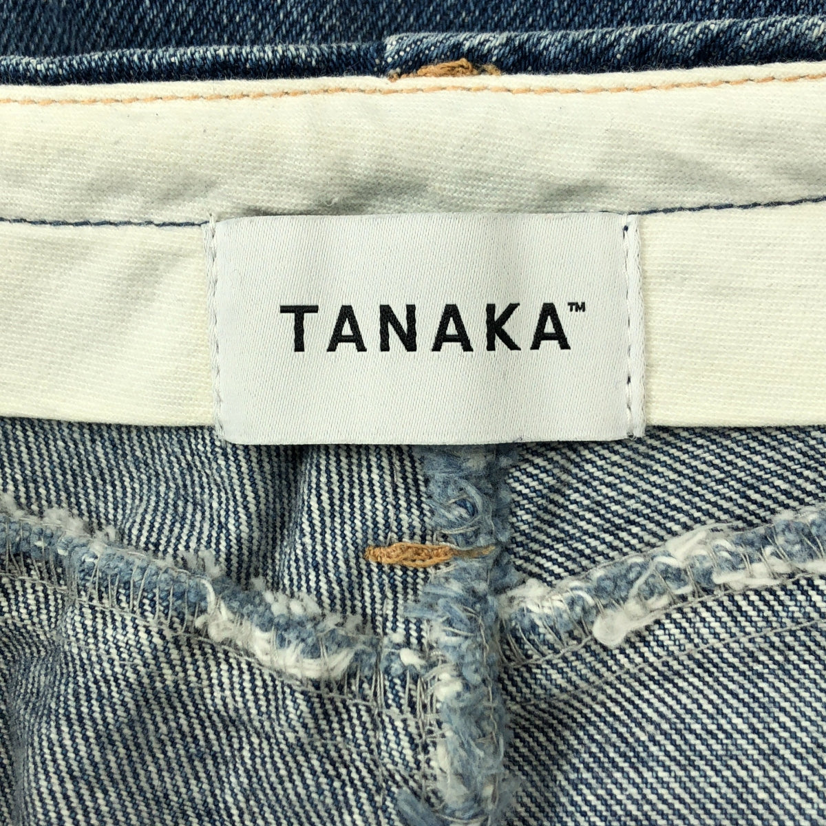 TANAKA / 타나카 | THE SELVEDGE JEAN TROUSERS 세르빗치 사이드라인 데님 팬츠 | 27 |