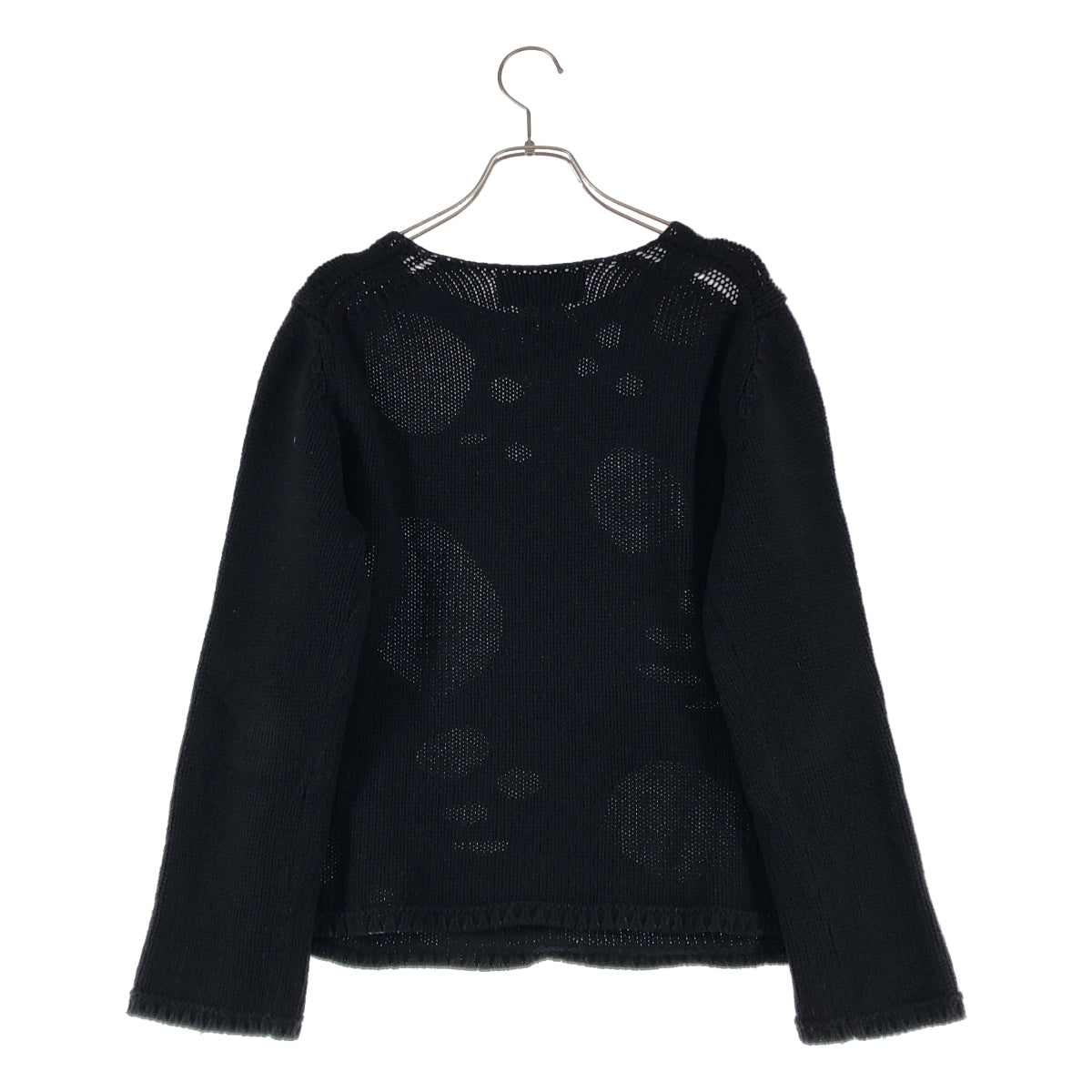 COMME des GARCONS / コムデギャルソン | 2017SS | black market / カットアウト ニット セーター | S | レディース