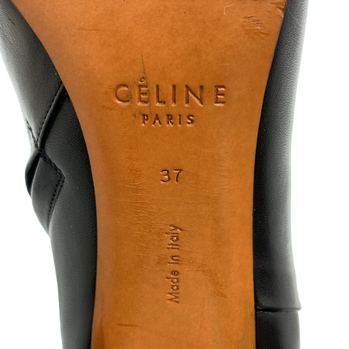 CELINE / 셀린느 | 피비기 BAMBAM 뱅뱅 가죽 힐 부츠 | 37 |