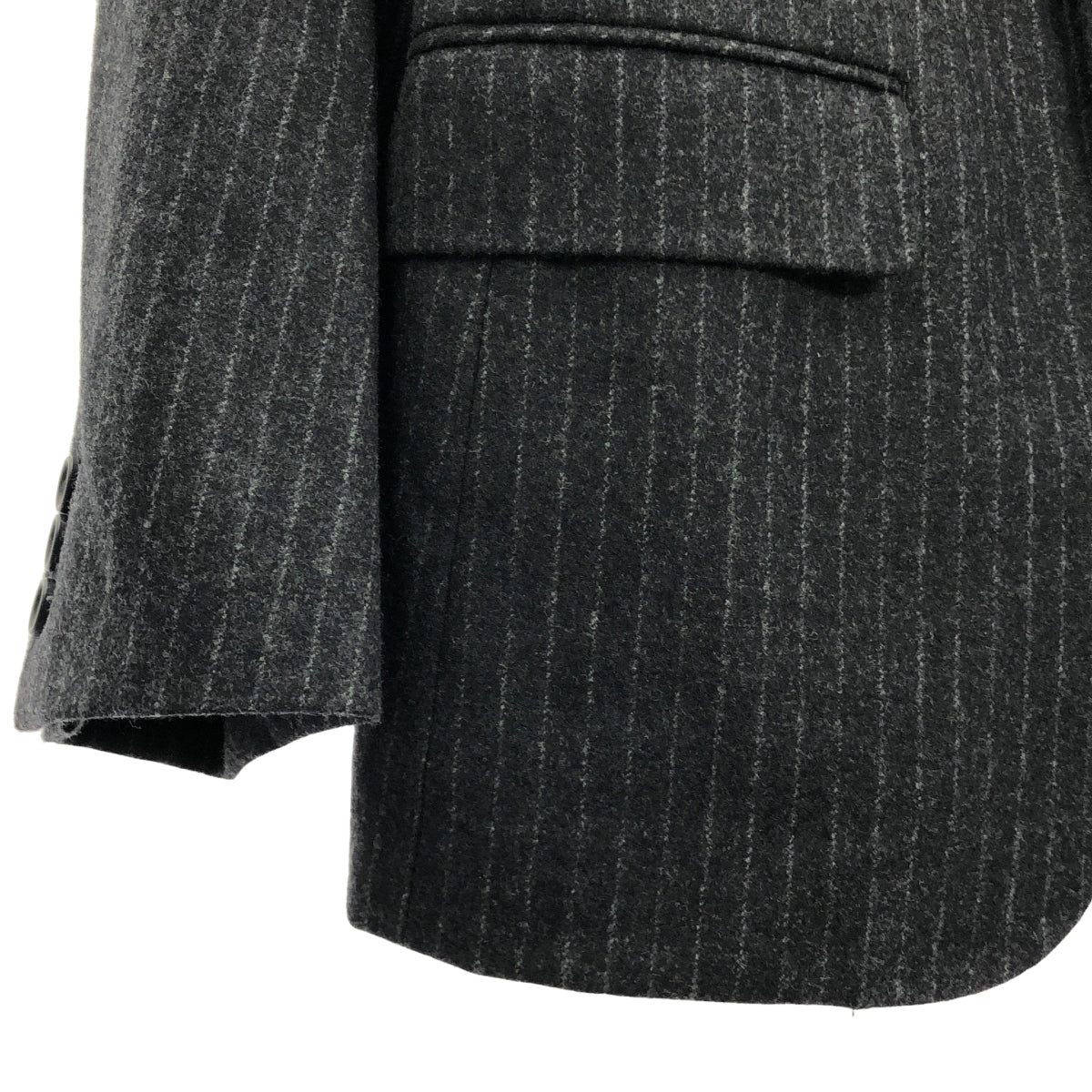 RAINMAKER / 레인 메이커 | 울 캐시미어 스트라이프 2B 테일러드 재킷 | 46 | 맨즈