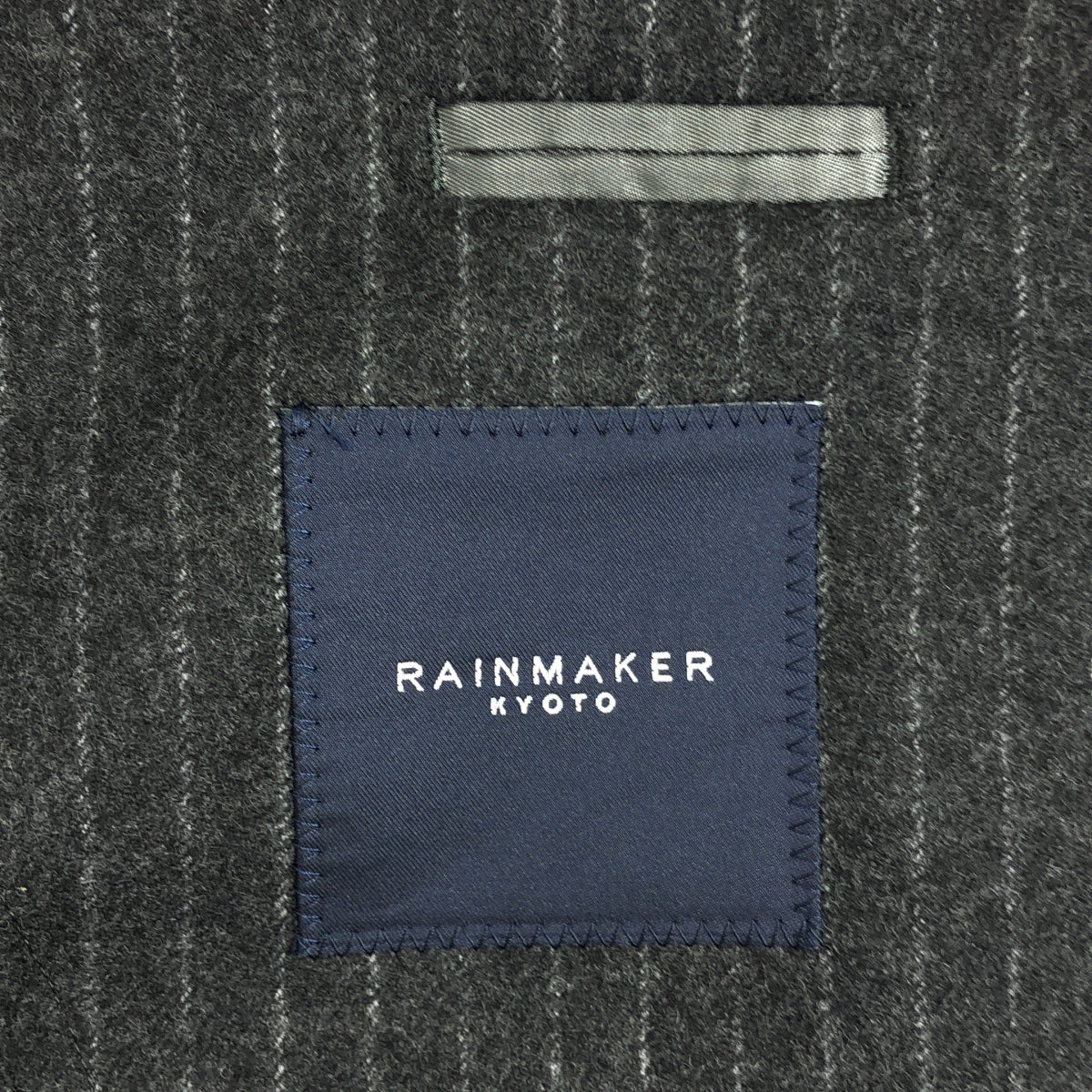 RAINMAKER / 레인 메이커 | 울 캐시미어 스트라이프 2B 테일러드 재킷 | 46 | 맨즈