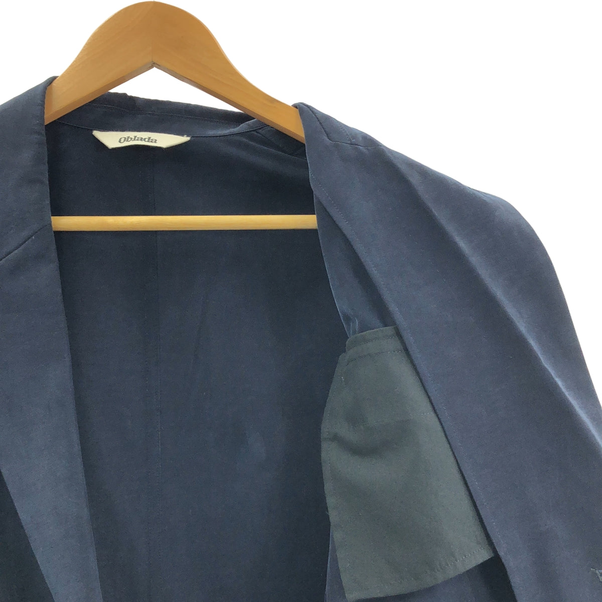oblada / オブラダ | キュプラ コットン 2B テーラードジャケット | S | レディース