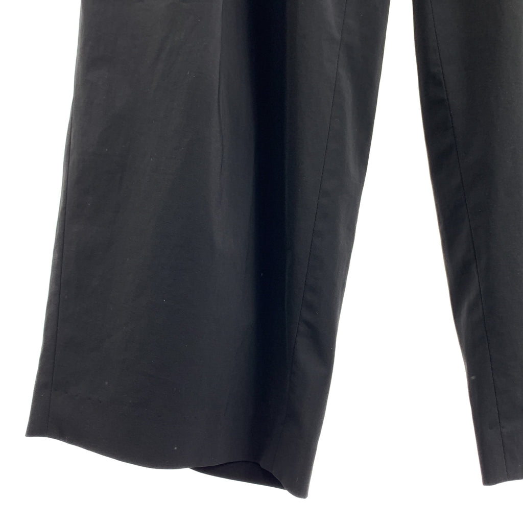 conte / コンテ | タック イージー テーパードワイドパンツ | 36 | ブラック | レディース