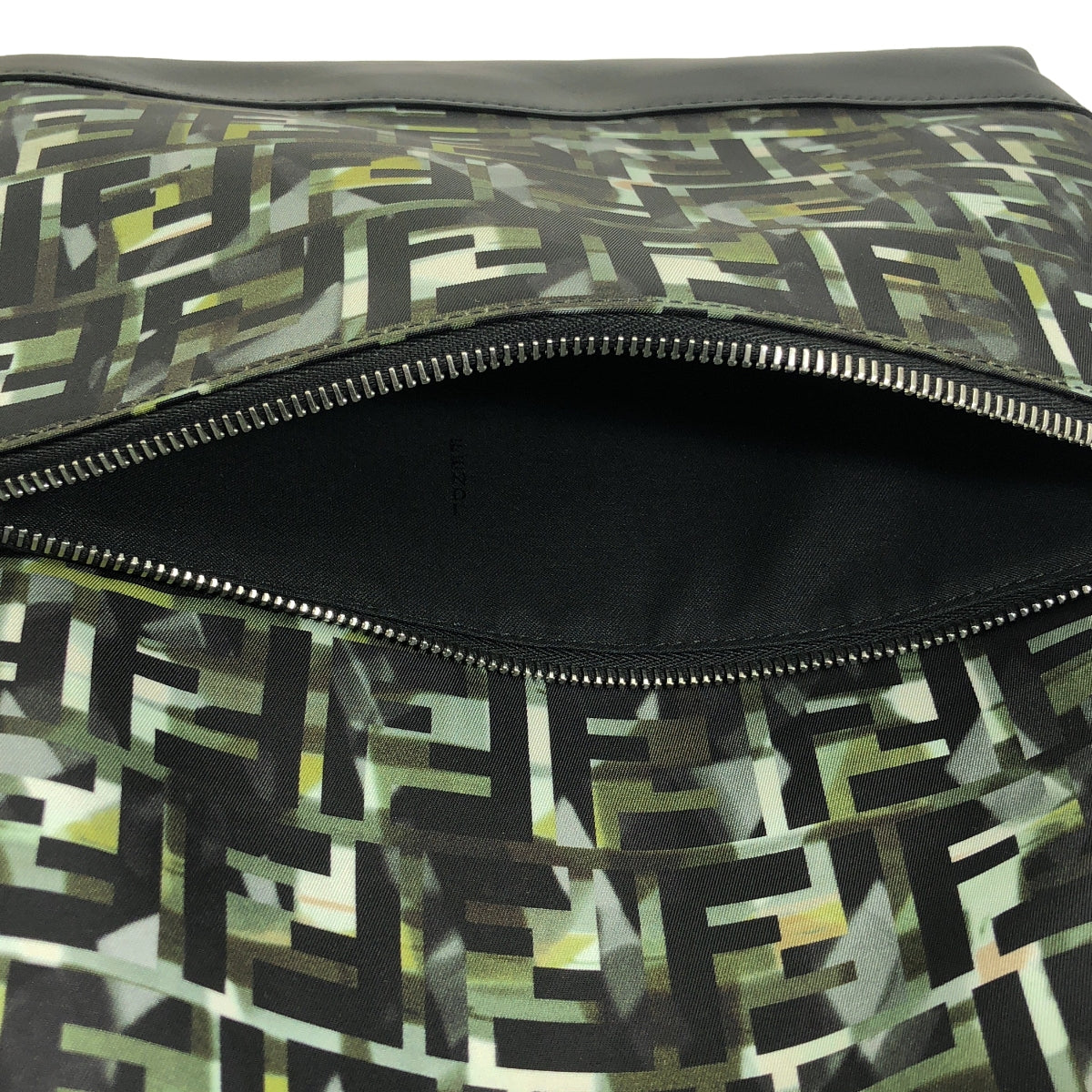 【美品】  FENDI / フェンディ | NYLON STAMP CAMOUFF リュック バックパック | NERO+MULTI/SILVER | メンズ