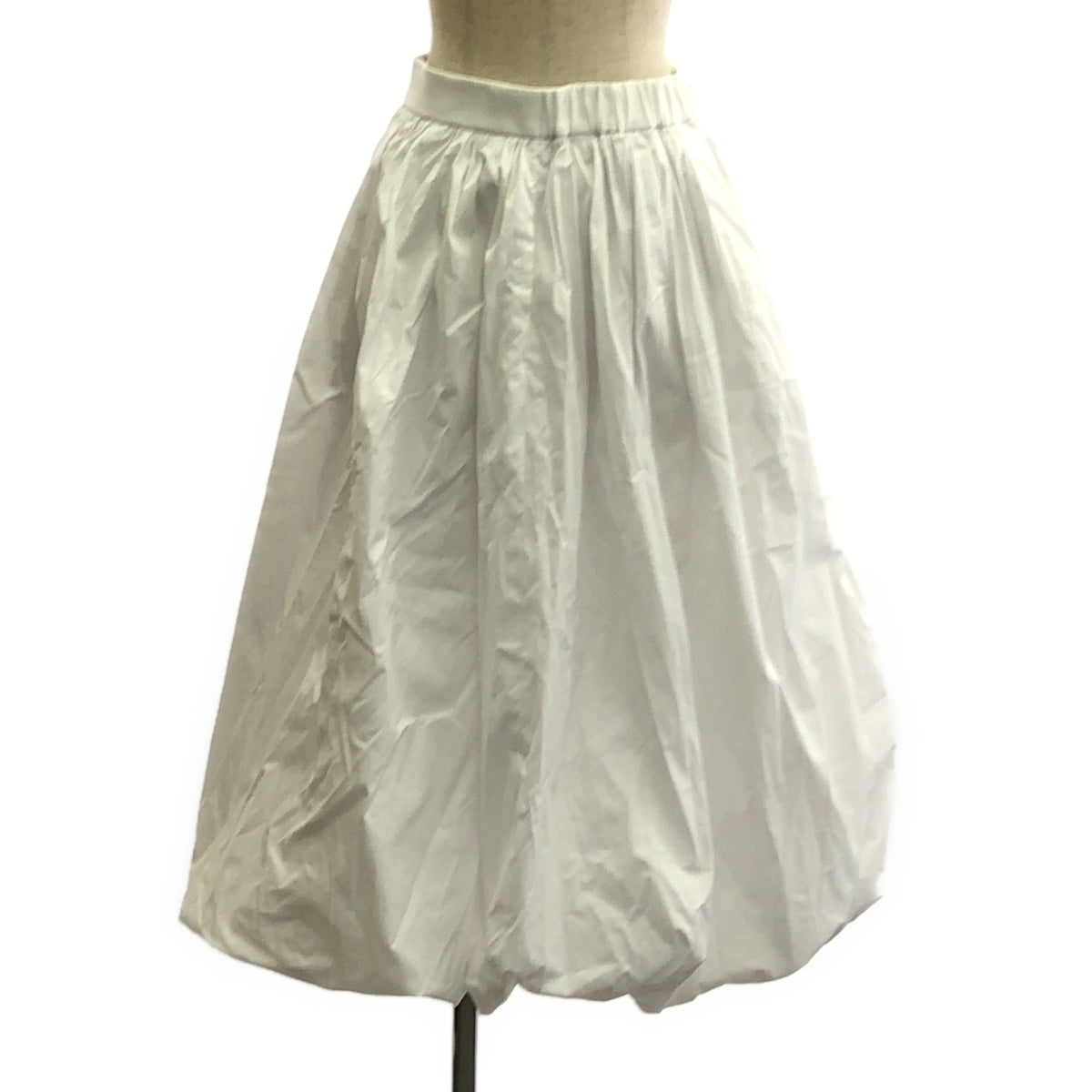 天鵝座 / 星座 |棉質氣球裙 |白色 |女性的