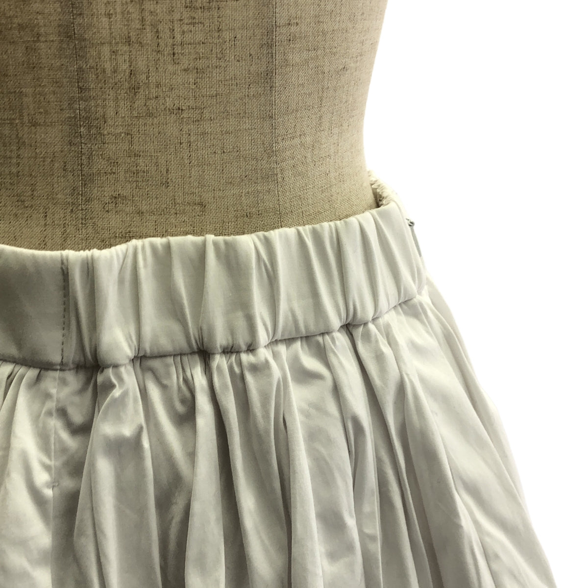 天鵝座 / 星座 |棉質氣球裙 |白色 |女性的