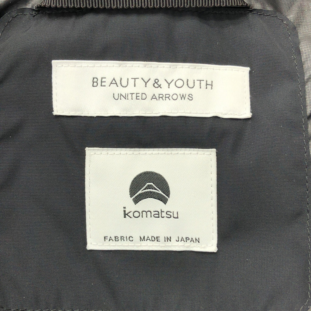BEAUTY &amp; YOUTH / 뷰티 앤 유스 | 고마쓰 마테레 나일론 얼라이드 다운 재킷 | M | 남성