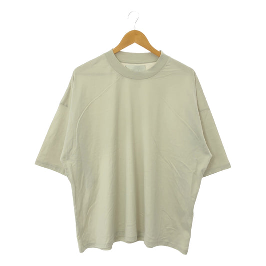 Studio Nicholson | MID WEIGHT JERSEY T-SHIRT | Midweight Jersey Oversized T-shirt | S | Beige | Men's