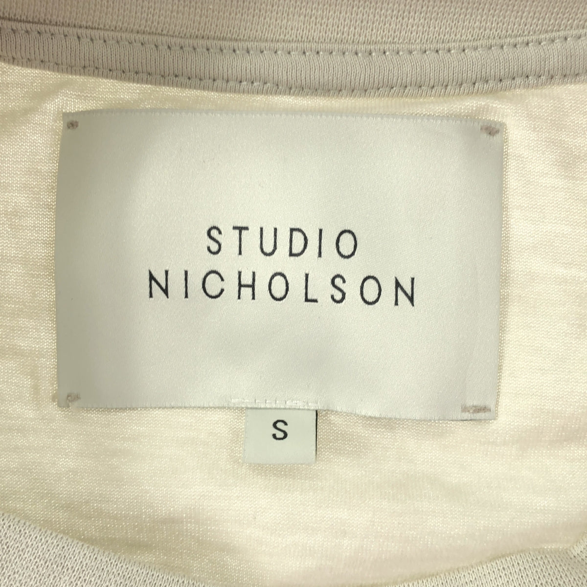 Studio Nicholson / 스튜디오 니콜슨 | MID WEIGHT JERSEY T-SHIRT 미드 웨이트 저지 오버 사이즈 T 셔츠 | S | 남성