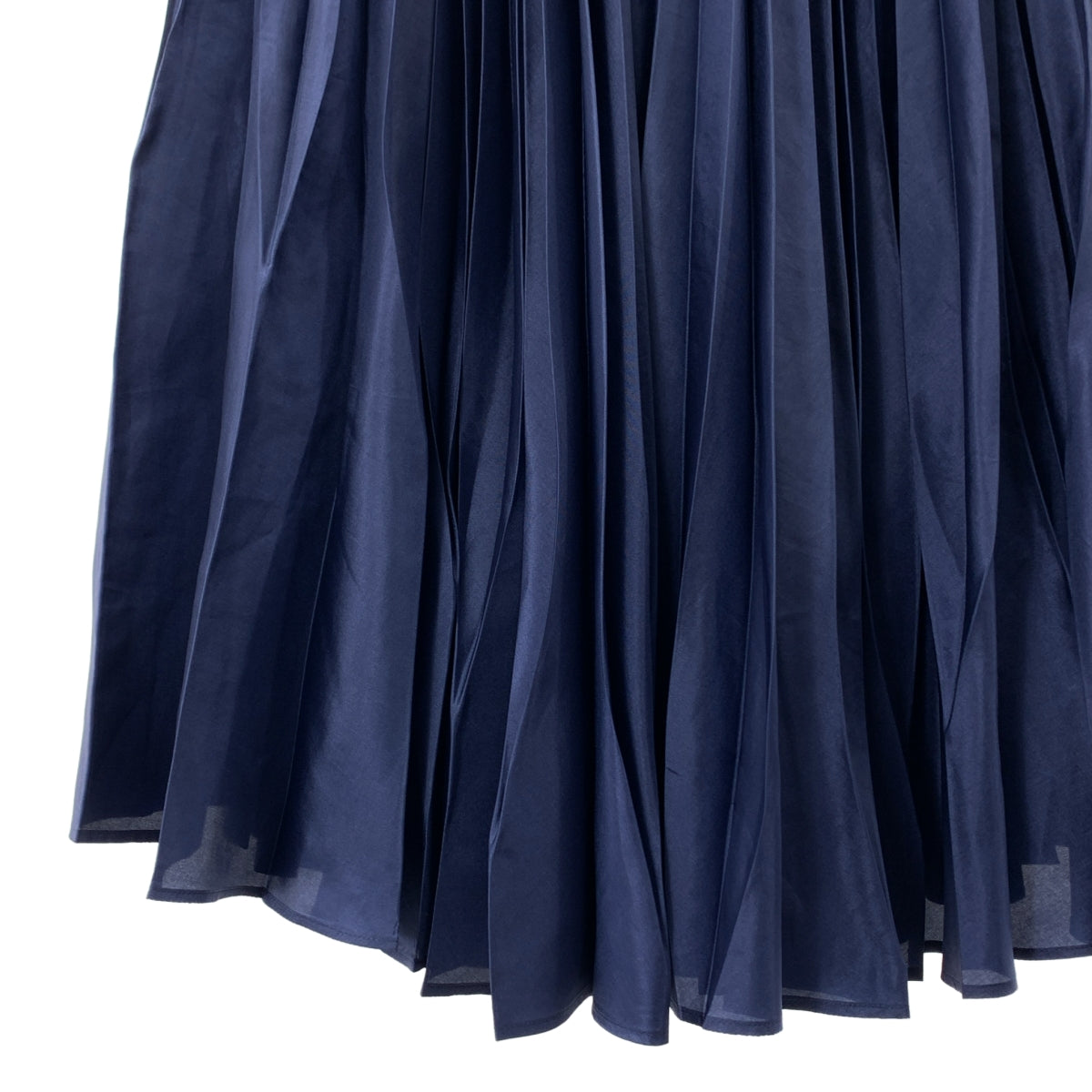 【美品】  UN3D / アンスリード | ORIGAMI PLEATS PT / オリガミプリーツワイドパンツ | 36 | ネイビー | レディース