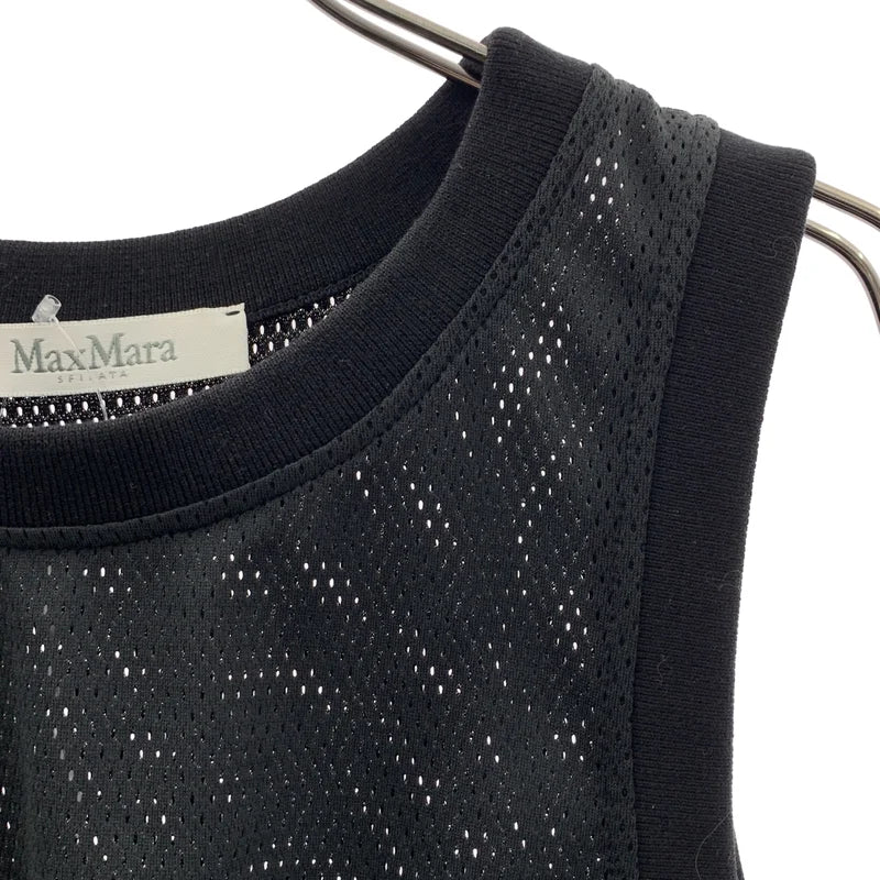 Max Mara / マックスマーラ | 2022SS | メッシュ クロップド タンクトップ |
