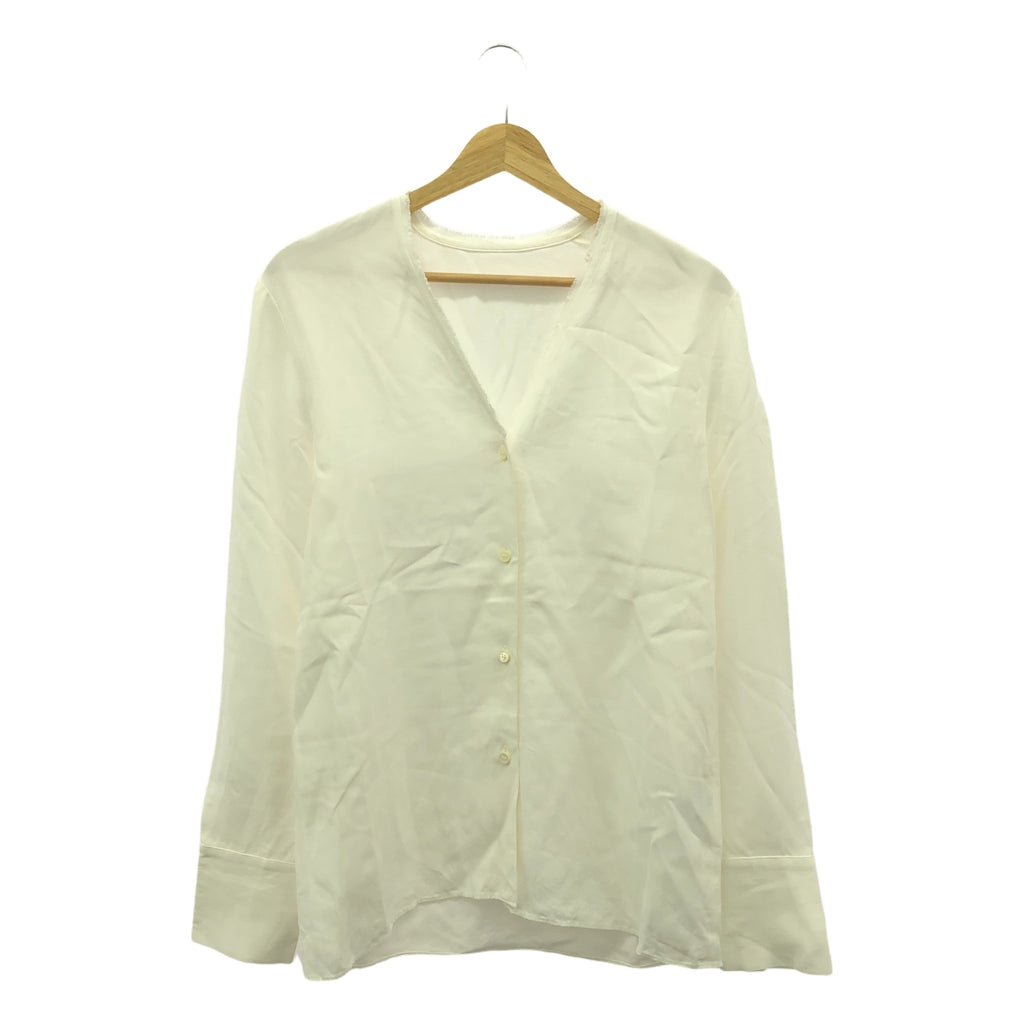 Plage / プラージュ | 2024AW | R’IAM / ノーカラーシャツ | ホワイト | レディース