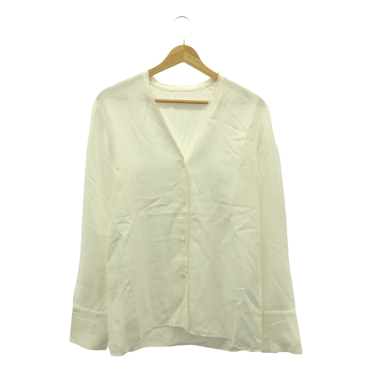 Plage / 플라주 | 2024AW | R'IAM / 노 컬러 셔츠 | 화이트 | 여성