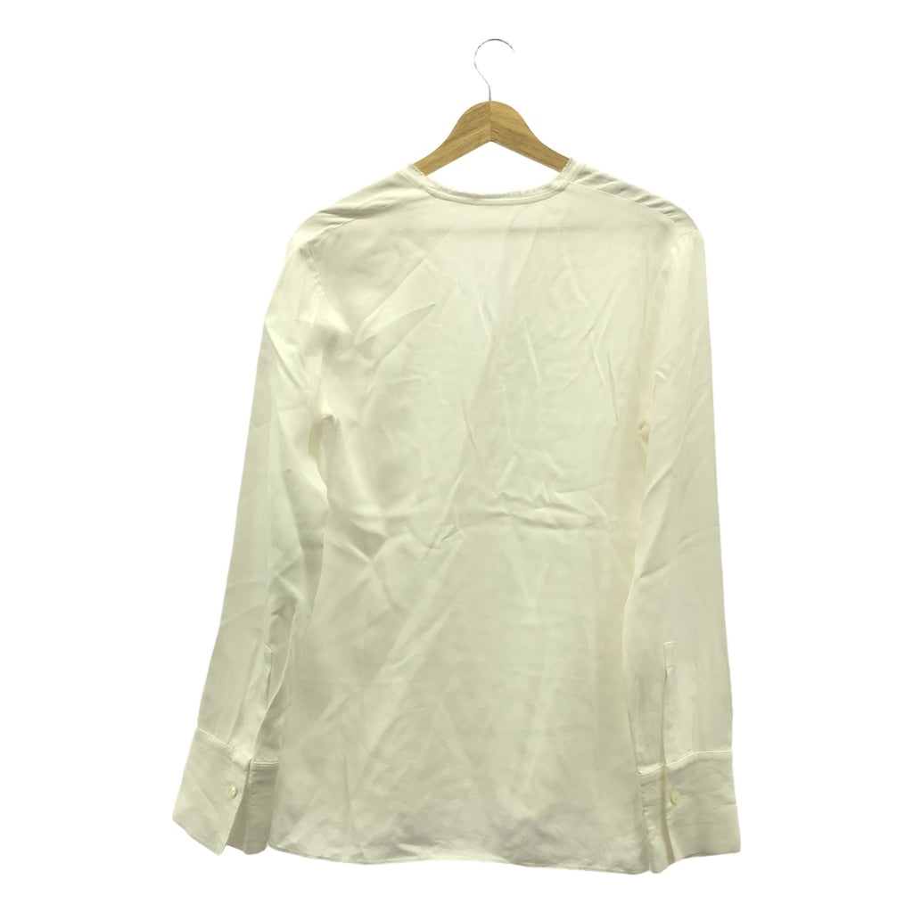 Plage / プラージュ | 2024AW | R’IAM / ノーカラーシャツ | ホワイト | レディース