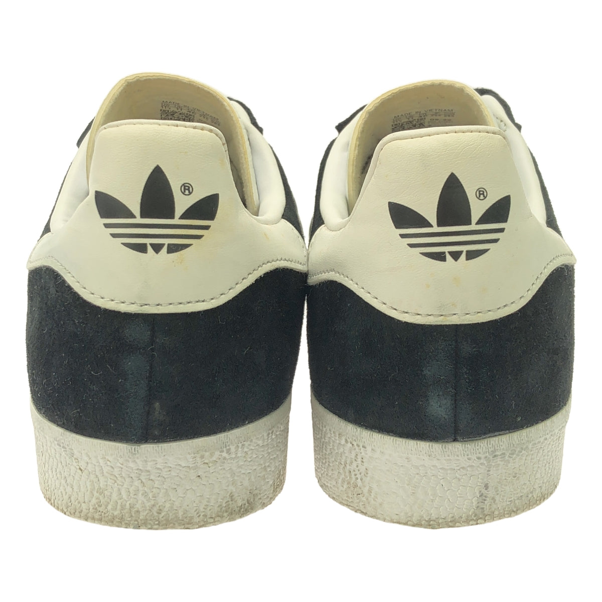 阿迪達斯 | 2022 | GAZELLE 絨面革運動鞋 | 29.5 | 黑/白 | 男款