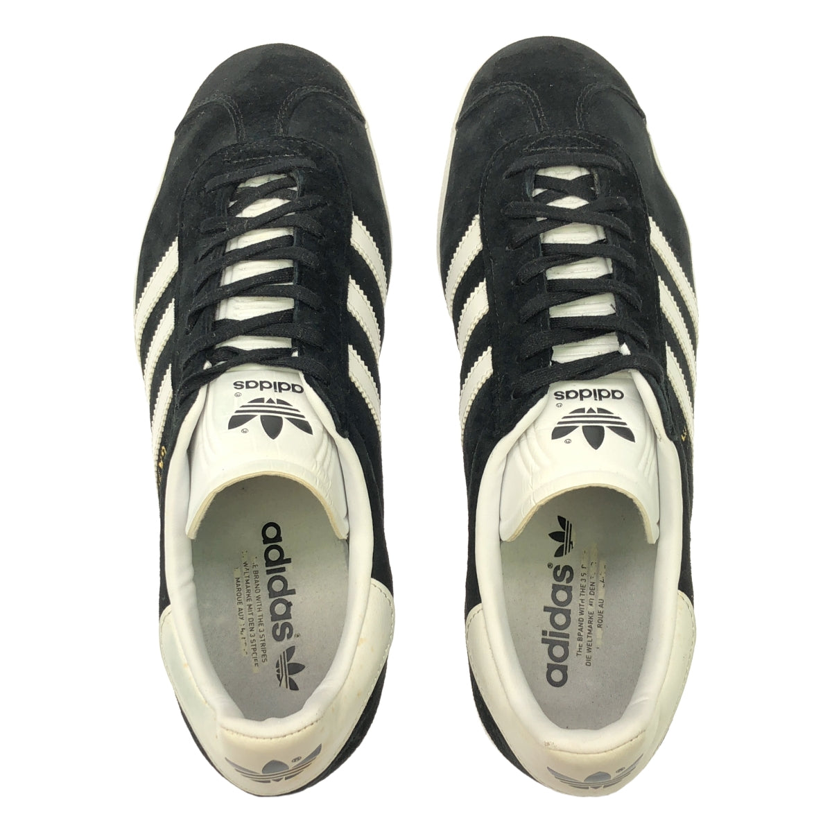 adidas / アディダス | 2022 | GAZELLE ガゼル スエード スニーカー | 29.5 | ブラック / ホワイト | メンズ