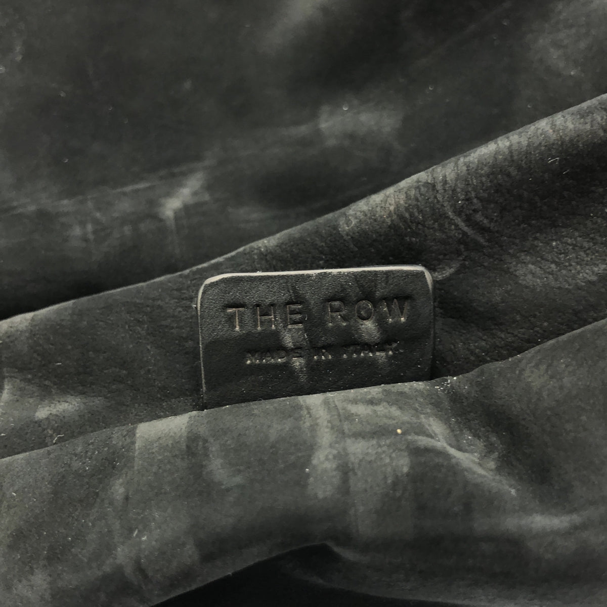 THE ROW / 자로우 | suede glove bag 핸드백 | 블랙 | 여성
