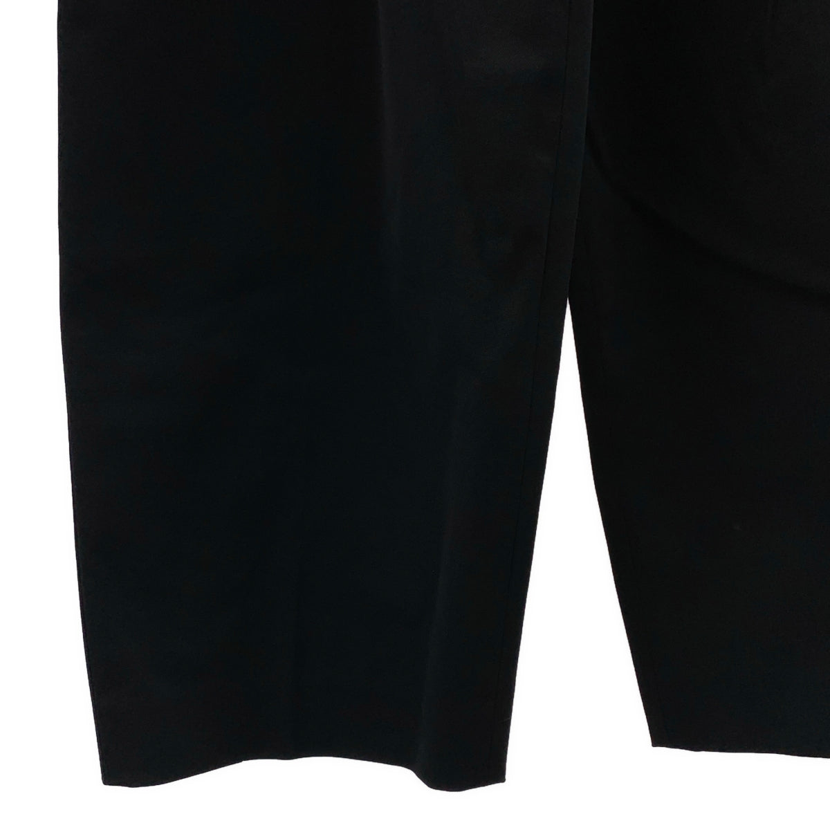 ASTRAET / アストラット | ハイウエスト 2タック テーパードパンツ | 1 | ブラック | レディース