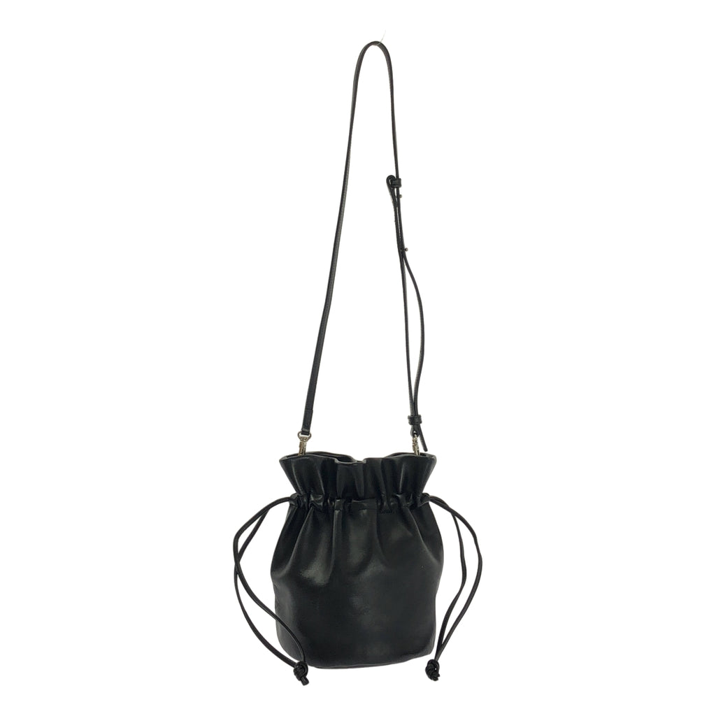 Rich I / リッチアイ | CYLINDER LEATHER PURSE BAG レザー 巾着 ショルダーバッグ |