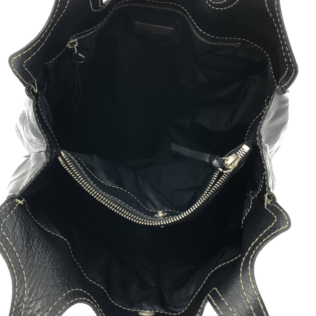 miu miu / 뮤 뮤 | 스티치 가죽 토트 백 |