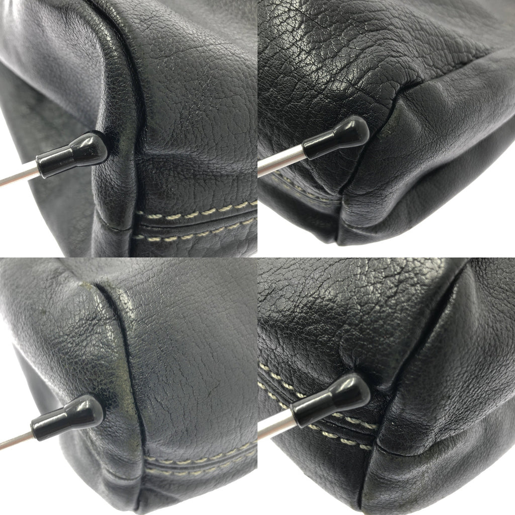 miu miu / 뮤 뮤 | 스티치 가죽 토트 백 |