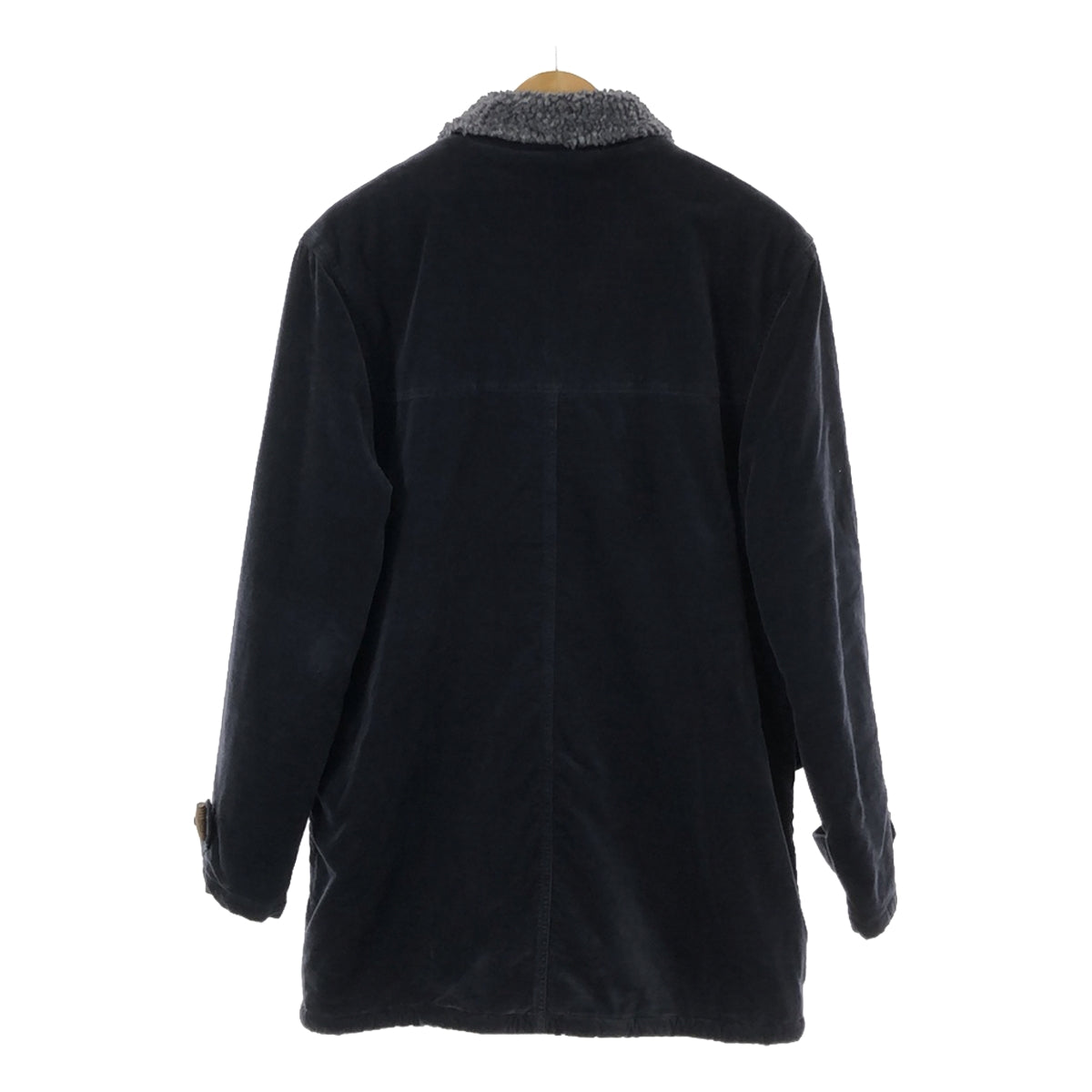 托馬斯·邁爾 / 托馬斯·邁爾 |棉質天鵝絨羊毛粗呢大衣 | 2 |海軍 |女性的