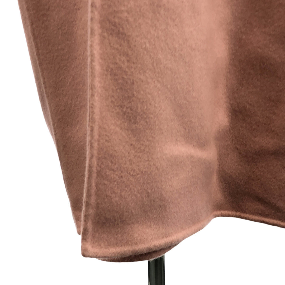 【美品】  mtmodelist / エムティーモデリスト | 2023AW | ロンハーマン別注 River Melton Rib Knit Sleeve Long Coat メルトンロングコート | FREE | ピンク | レディース