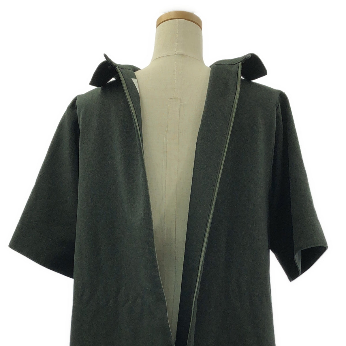 foufou / 푸후 | primitive shirts collar one piece 프리미티브 셔츠 컬러 원피스 | 0 |