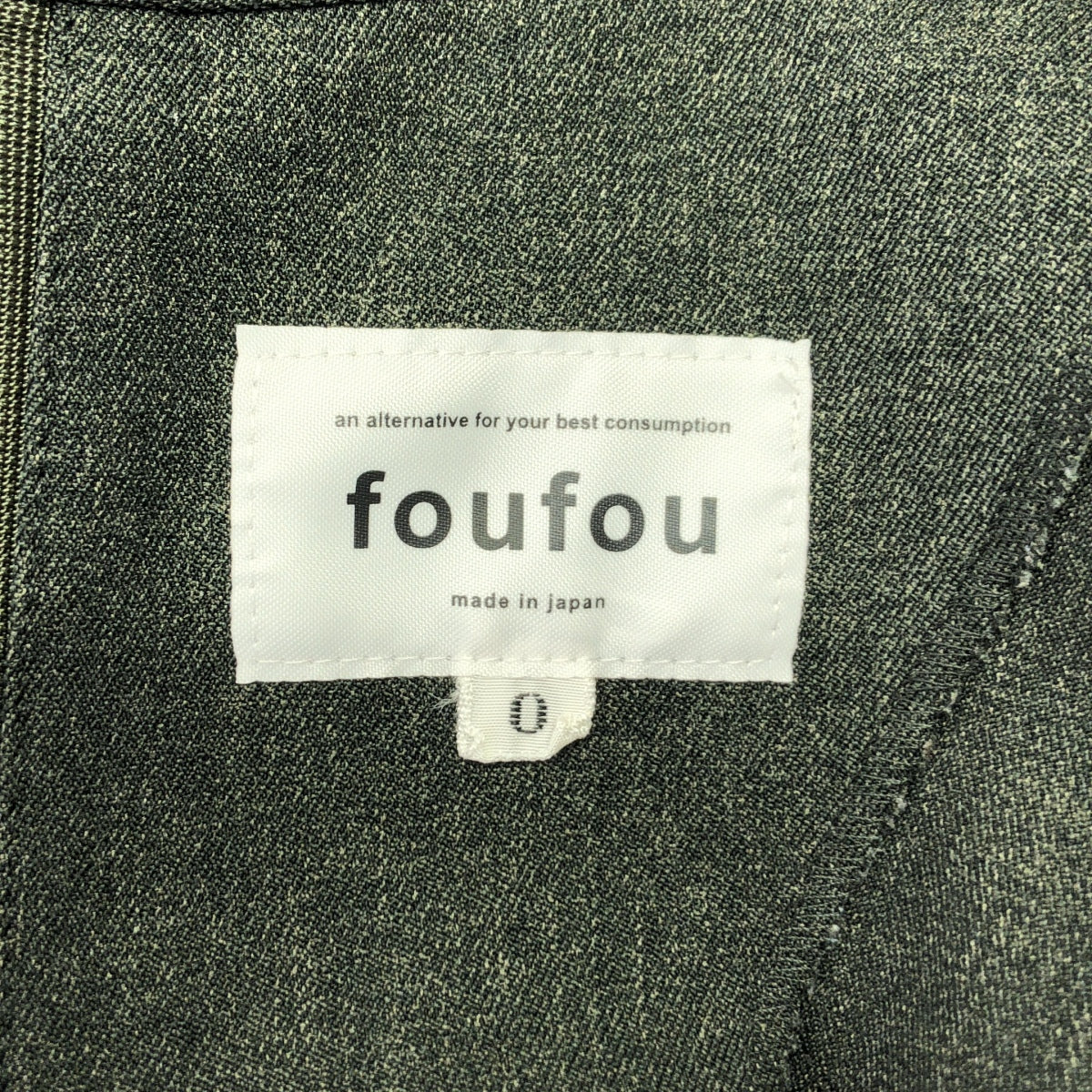 foufou / フーフー | primitive shirts collar one piece