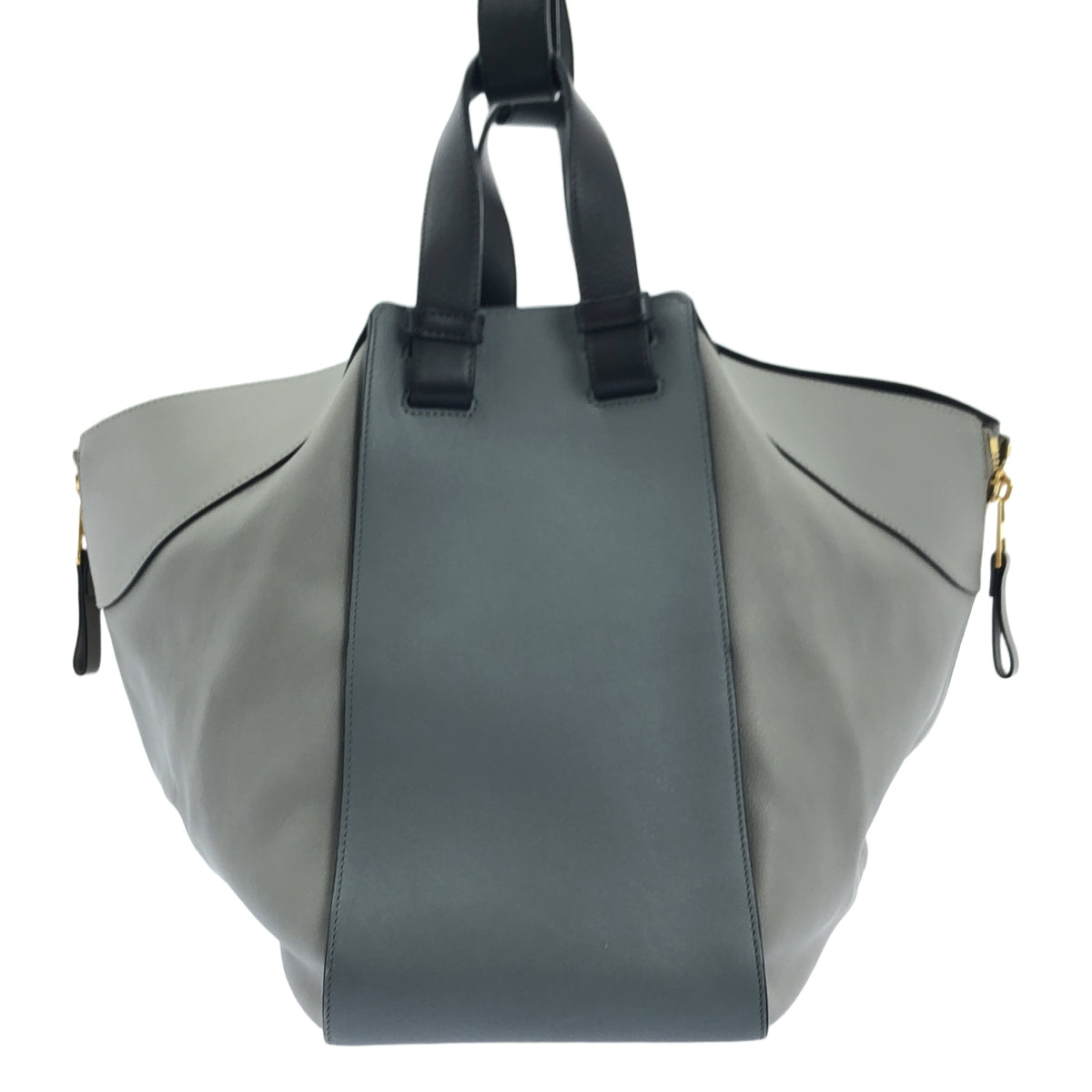 LOEWE / 로에베 | HAMMOCK 해먹 / 미디엄 송아지 2way 가방 | 그레이계/블랙 | 여성