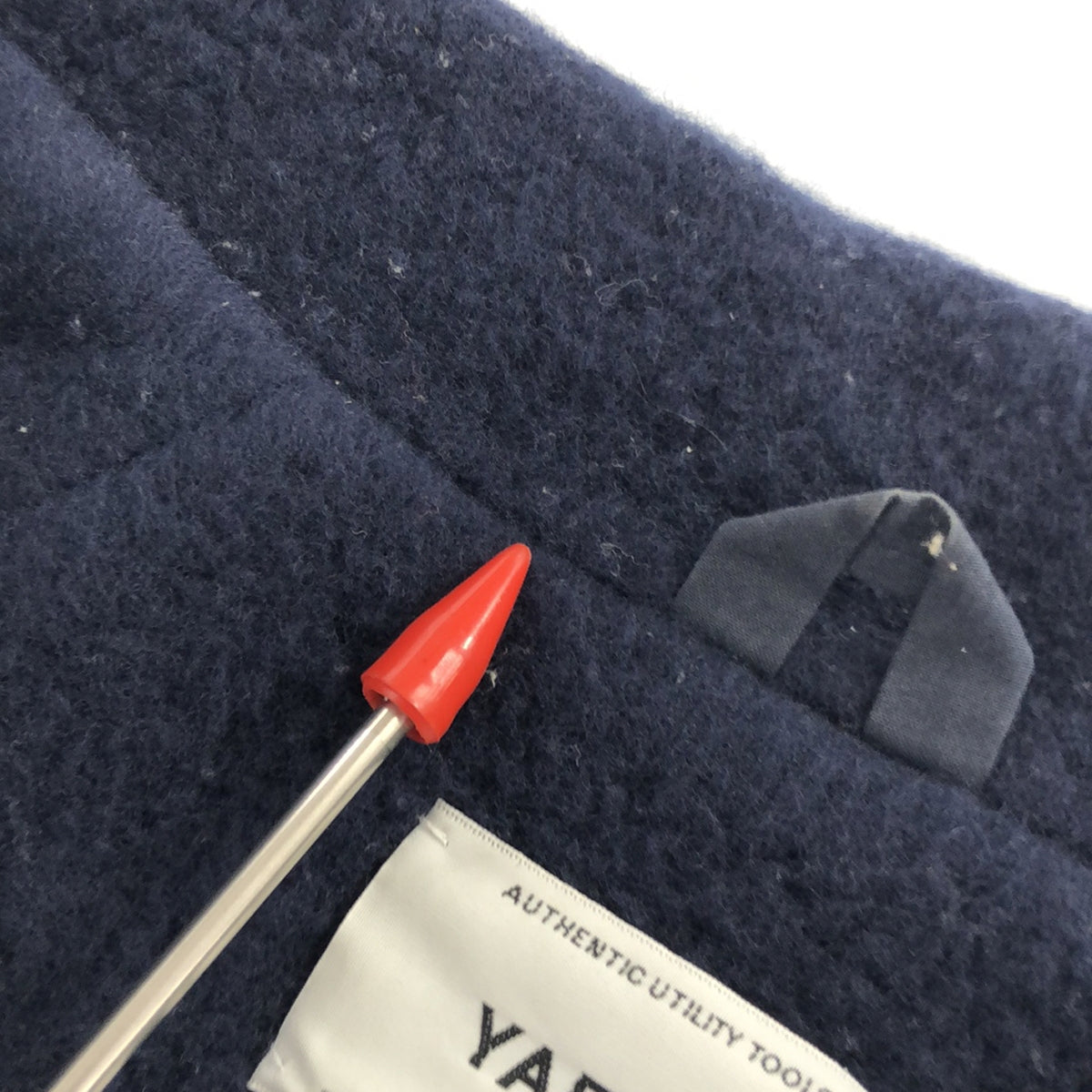 YAECA / ヤエカ | Stand Collar Zip Blouson ウールライニング ...