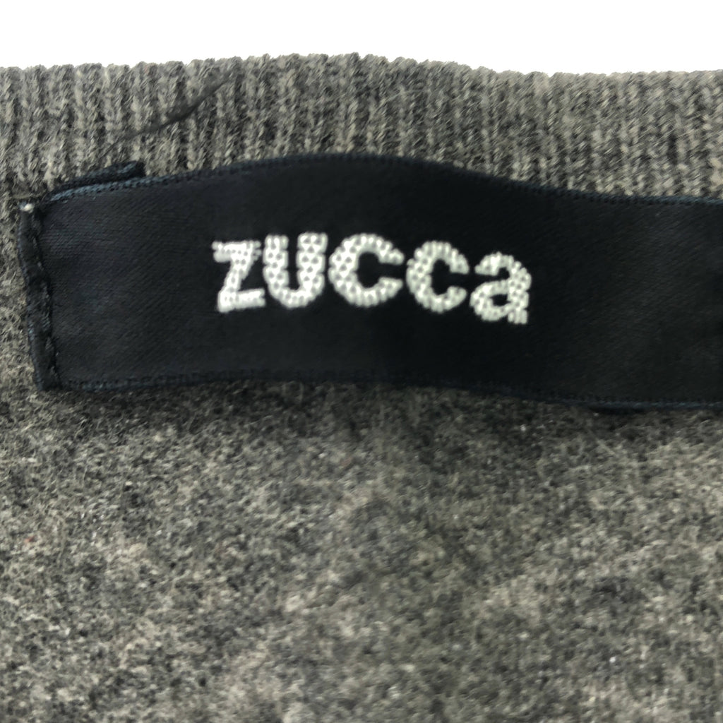 ZUCCa / ズッカ | ウール ニット セーター | M | グレー | レディース