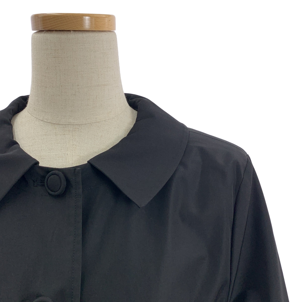 JENNE / 젠느 | 2022AW | 칼라 하이 웨스트 플레어 코트 / 총 안감 | L |