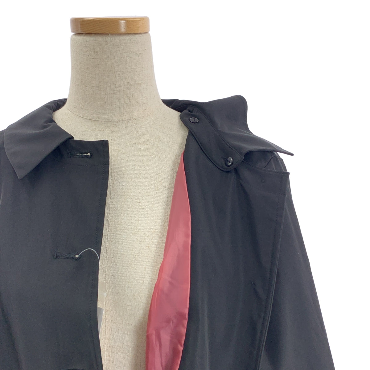 JENNE / 젠느 | 2022AW | 칼라 하이 웨스트 플레어 코트 / 총 안감 | L |