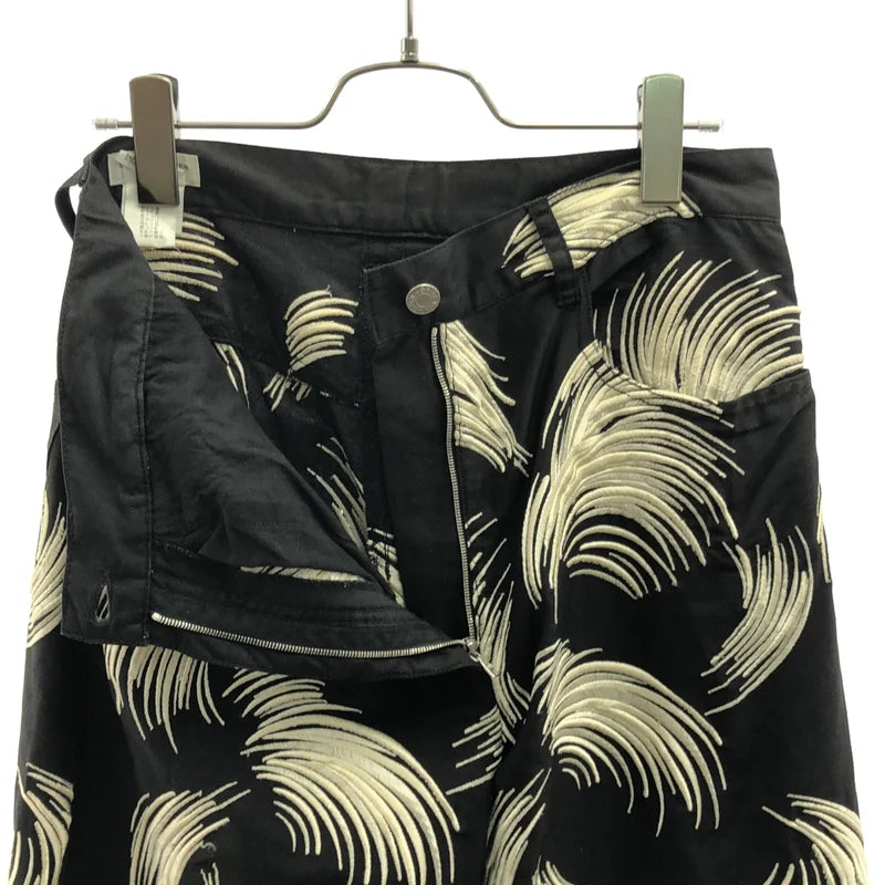 DRIES VAN NOTEN / ドリスヴァンノッテン | コットン ジャガードパンツ | 27 | レディース