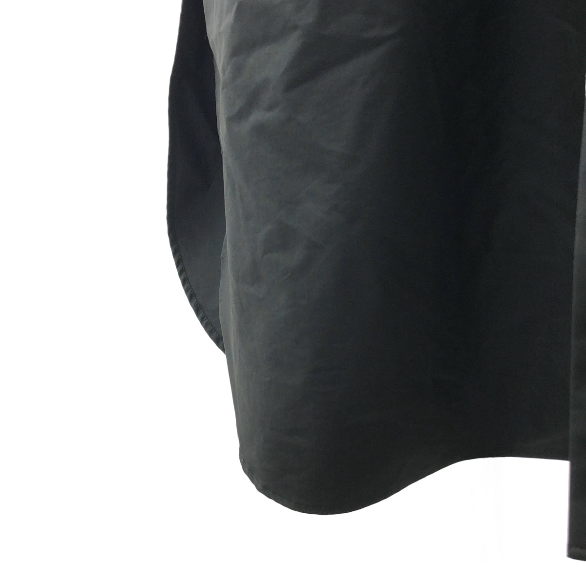 HYKE / ハイク | T/C GATHERED DRESS ギャザー ドレス ワンピース | 2 | グレー | レディース